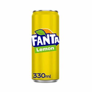 Can Fanta Lemon Sleek