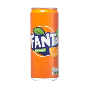 Fanta Orange Soda Can 330 ml